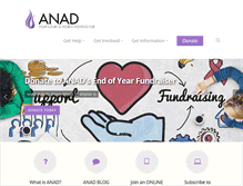 Tablet Screenshot of anad.org